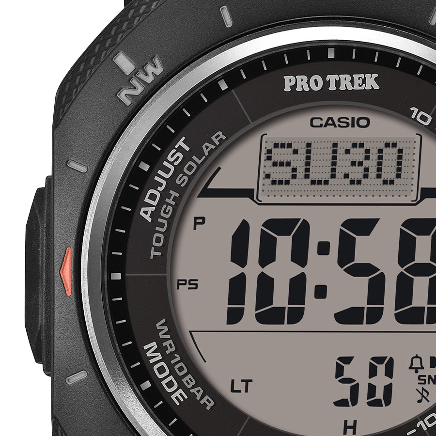 CASIO PRO TREK PRG-69-1JF Black Solar Compass Men's Watch