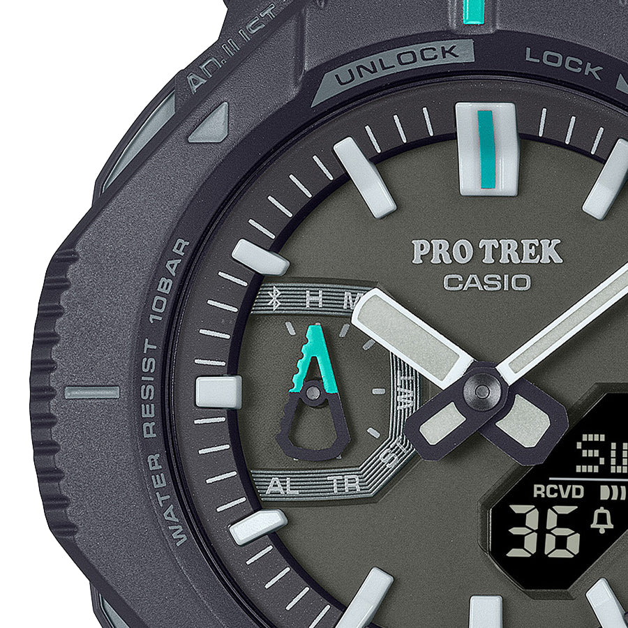 CASIO PRO TREK PRJ-B001-1JF Black Solar Bluetooth Men's Watch
