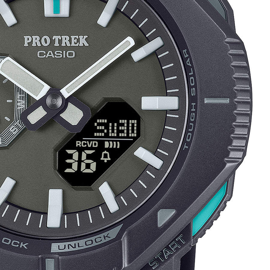 CASIO PRO TREK PRJ-B001-1JF Black Solar Bluetooth Men's Watch