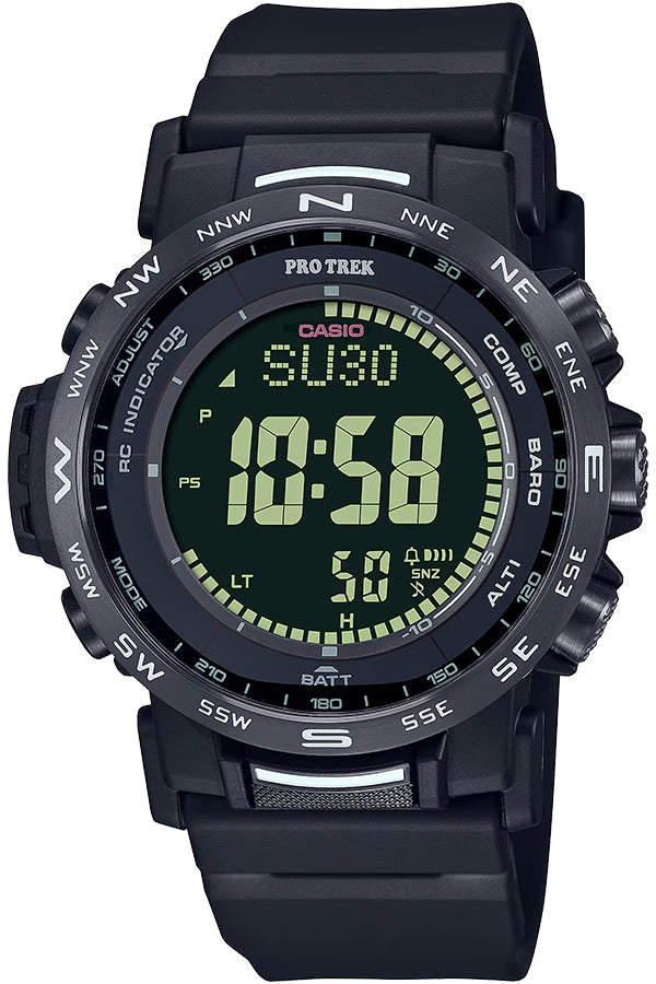 CASIO PRO TREK PRW-35Y-1BJF Black Climber Line Triple Solar Men Watch