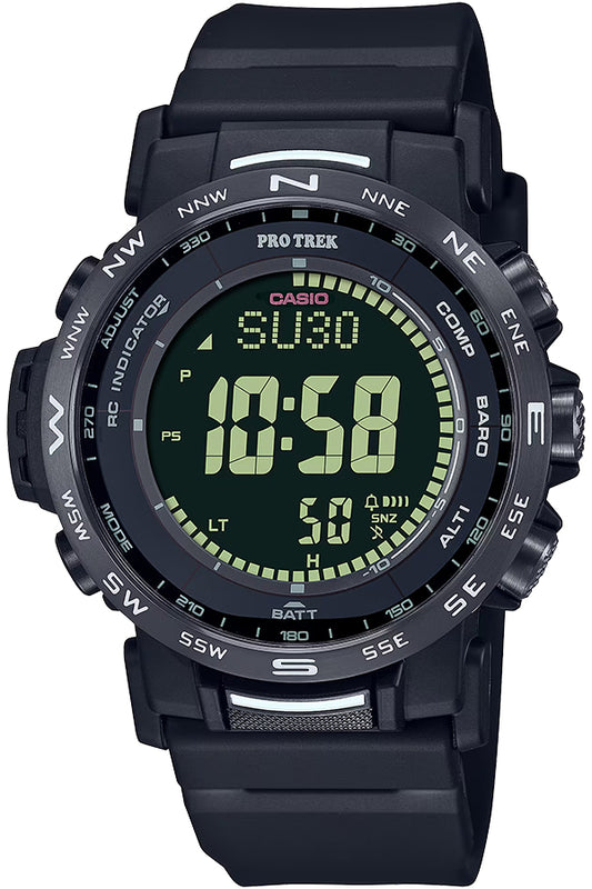 CASIO PRO TREK PRW-35Y-1BJF Black Climber Line Triple Solar Men Watch