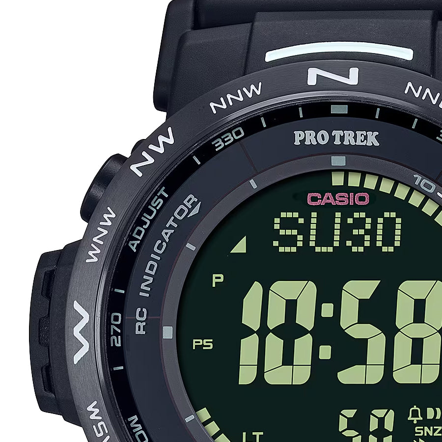 CASIO PRO TREK PRW-35Y-1BJF Black Climber Line Triple Solar Men Watch