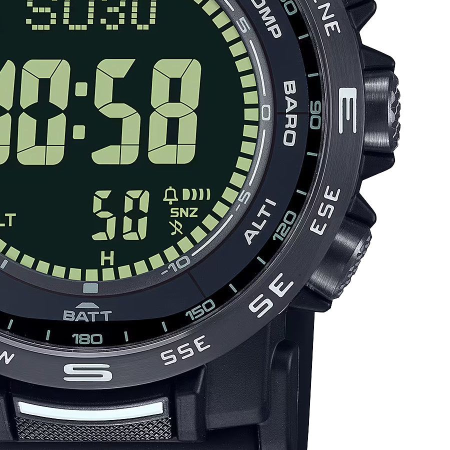 CASIO PRO TREK PRW-35Y-1BJF Black Climber Line Triple Solar Men Watch