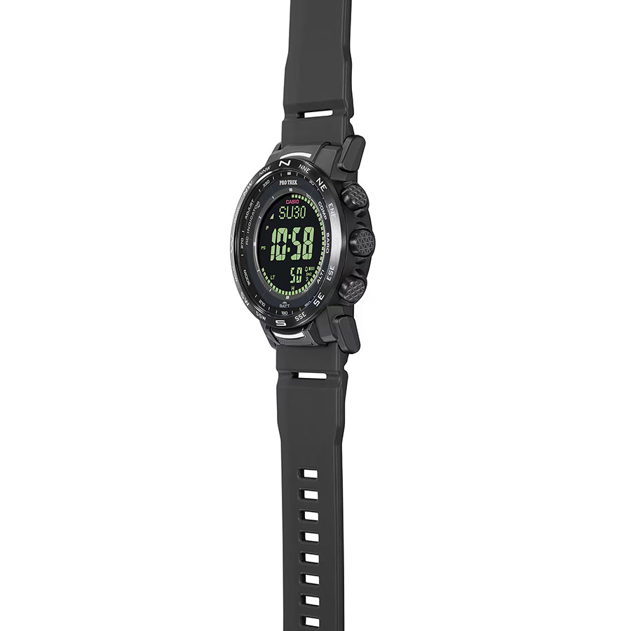 CASIO PRO TREK PRW-35Y-1BJF Black Climber Line Triple Solar Men Watch
