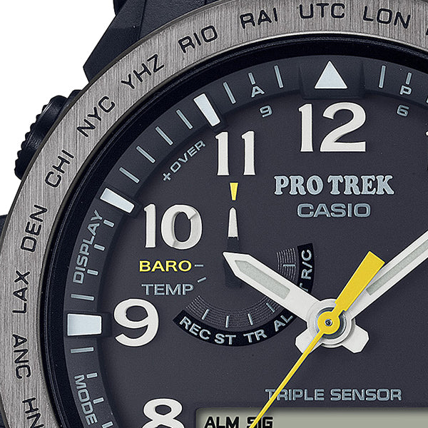 CASIO PRO TREK PRW-51Y-1JF Black Solar Radio Men's Watch