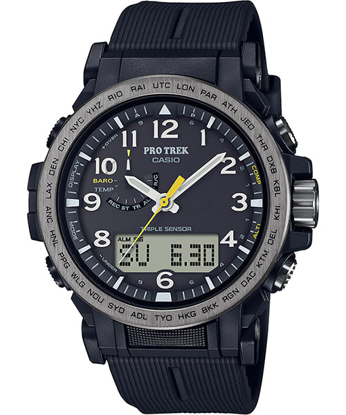 CASIO PRO TREK PRW-51Y-1JF Black Solar Radio Men's Watch