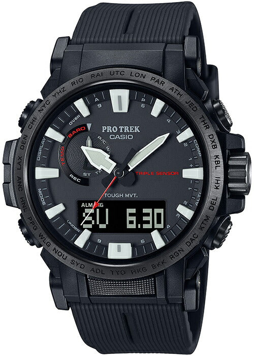 CASIO PRO TREK PRW-61Y-1BJF Black Solar Radio Men's Watch
