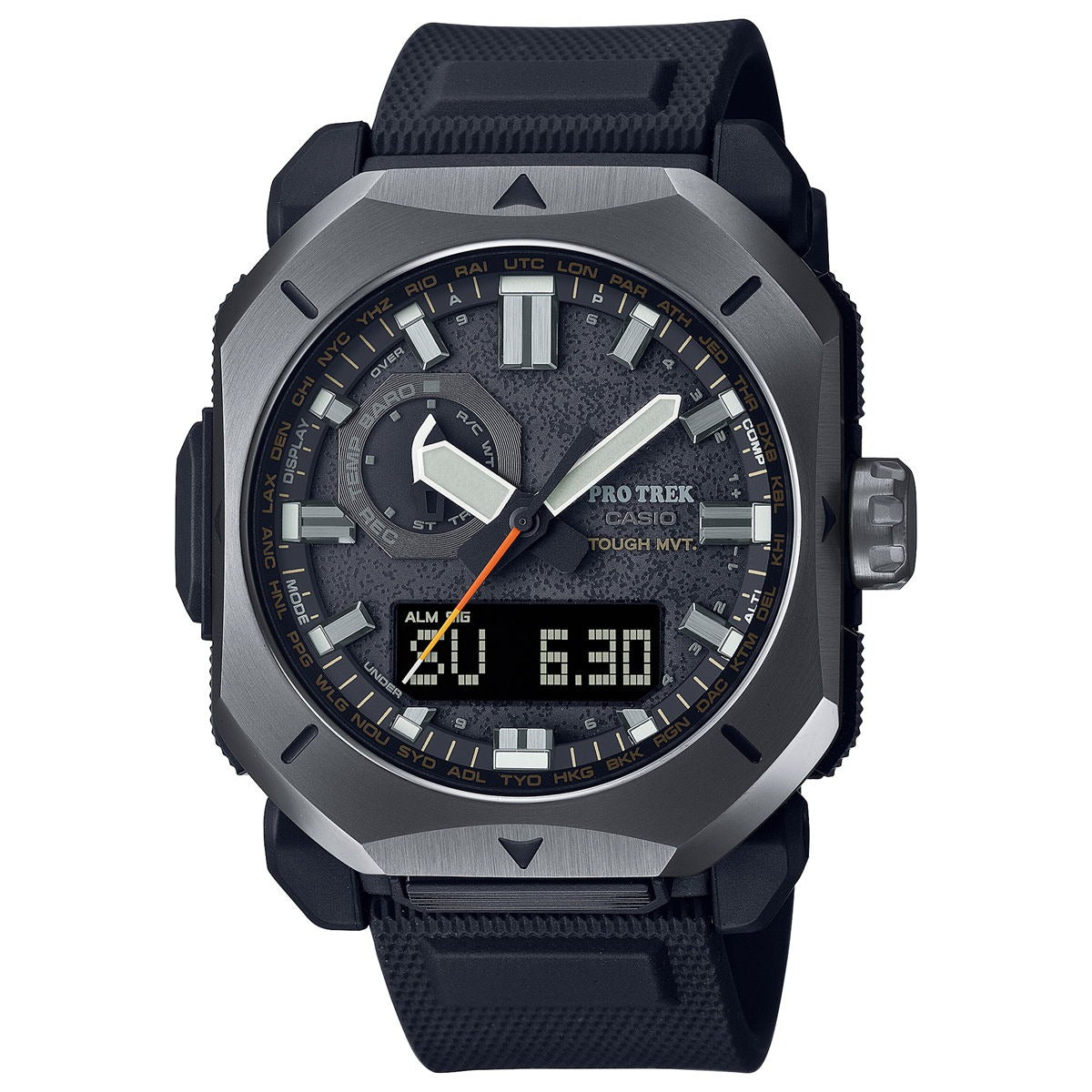 CASIO PRO TREK PRW-6900Y-1JF Black Radio Solar Analog Men's Watch