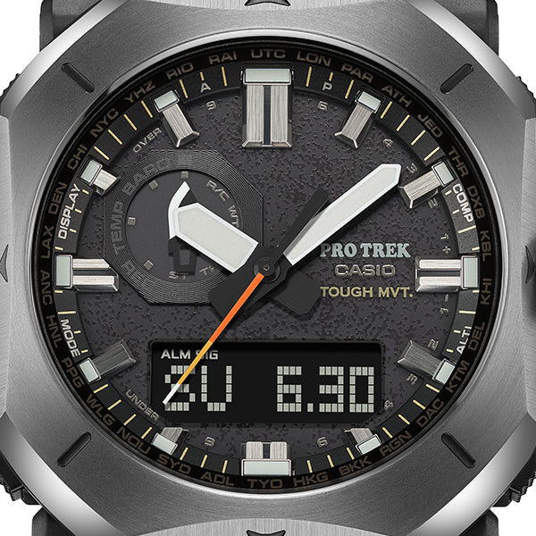 CASIO PRO TREK PRW-6900Y-1JF Black Radio Solar Analog Men's Watch