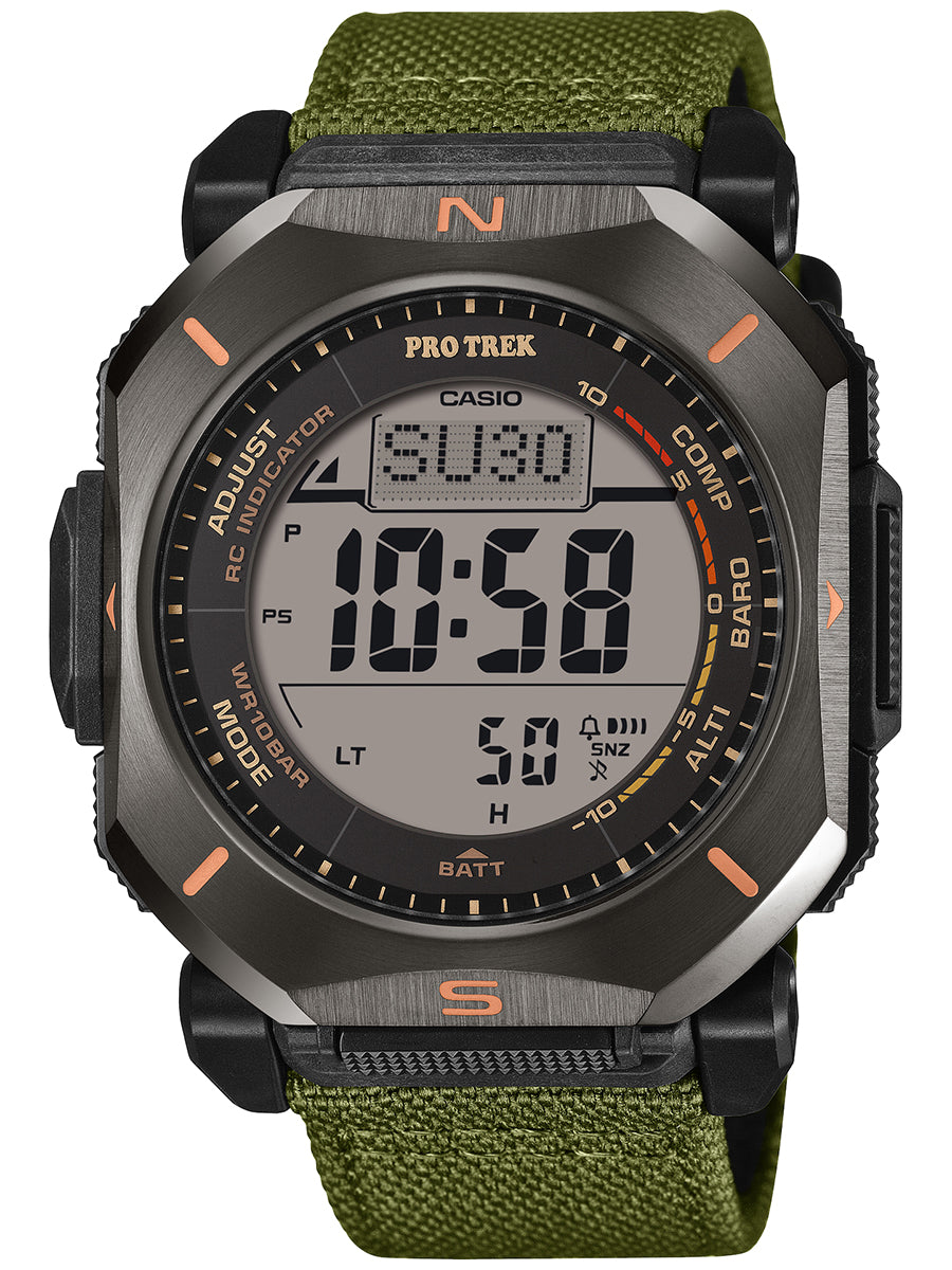 CASIO PRO TREK PRW-69YB-3JF Green Solar Radio Men's Watch