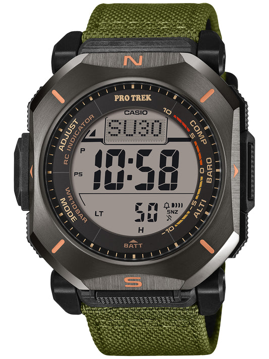 CASIO PRO TREK PRW-69YB-3JF Green Solar Radio Men's Watch