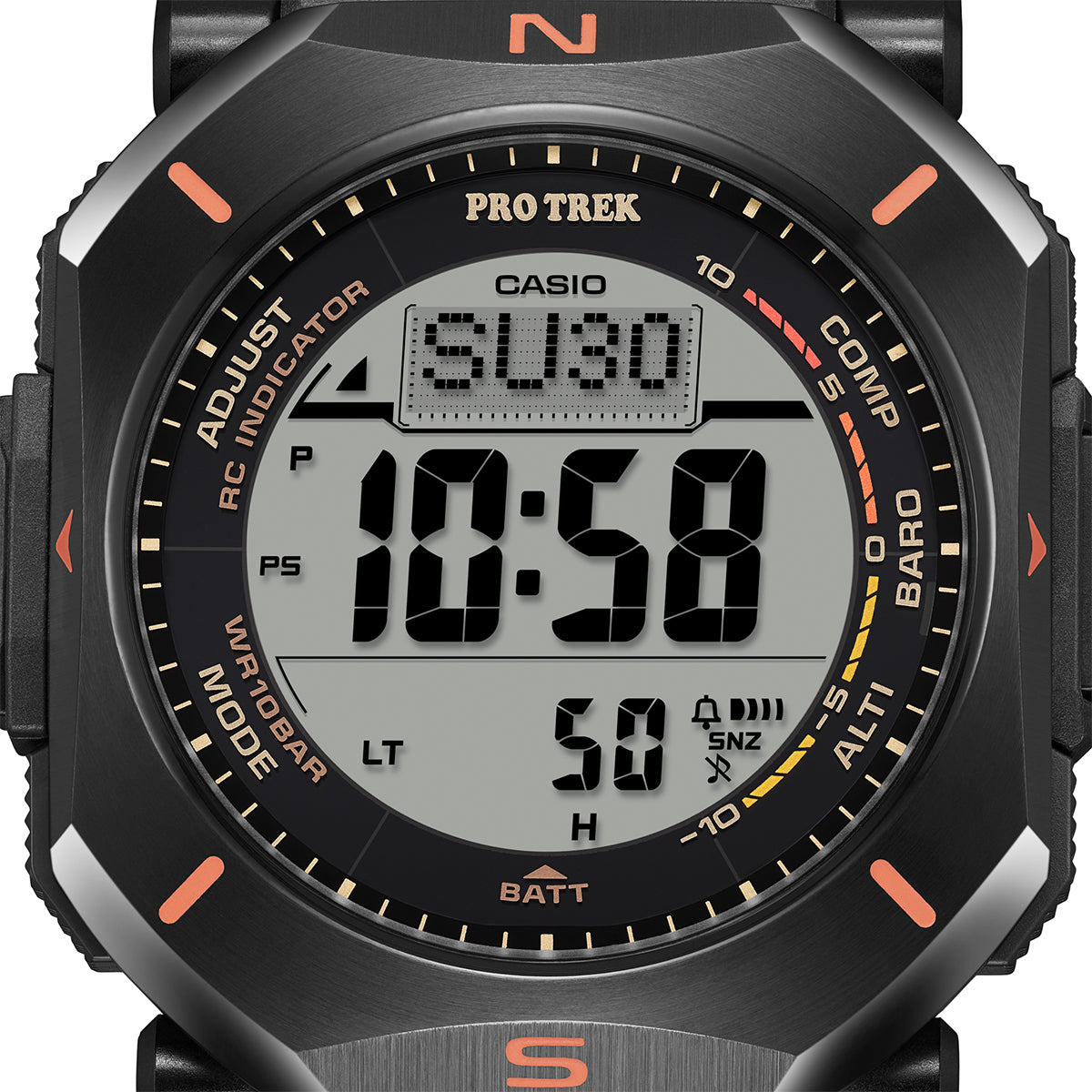 CASIO PRO TREK PRW-69YB-3JF Green Solar Radio Men's Watch