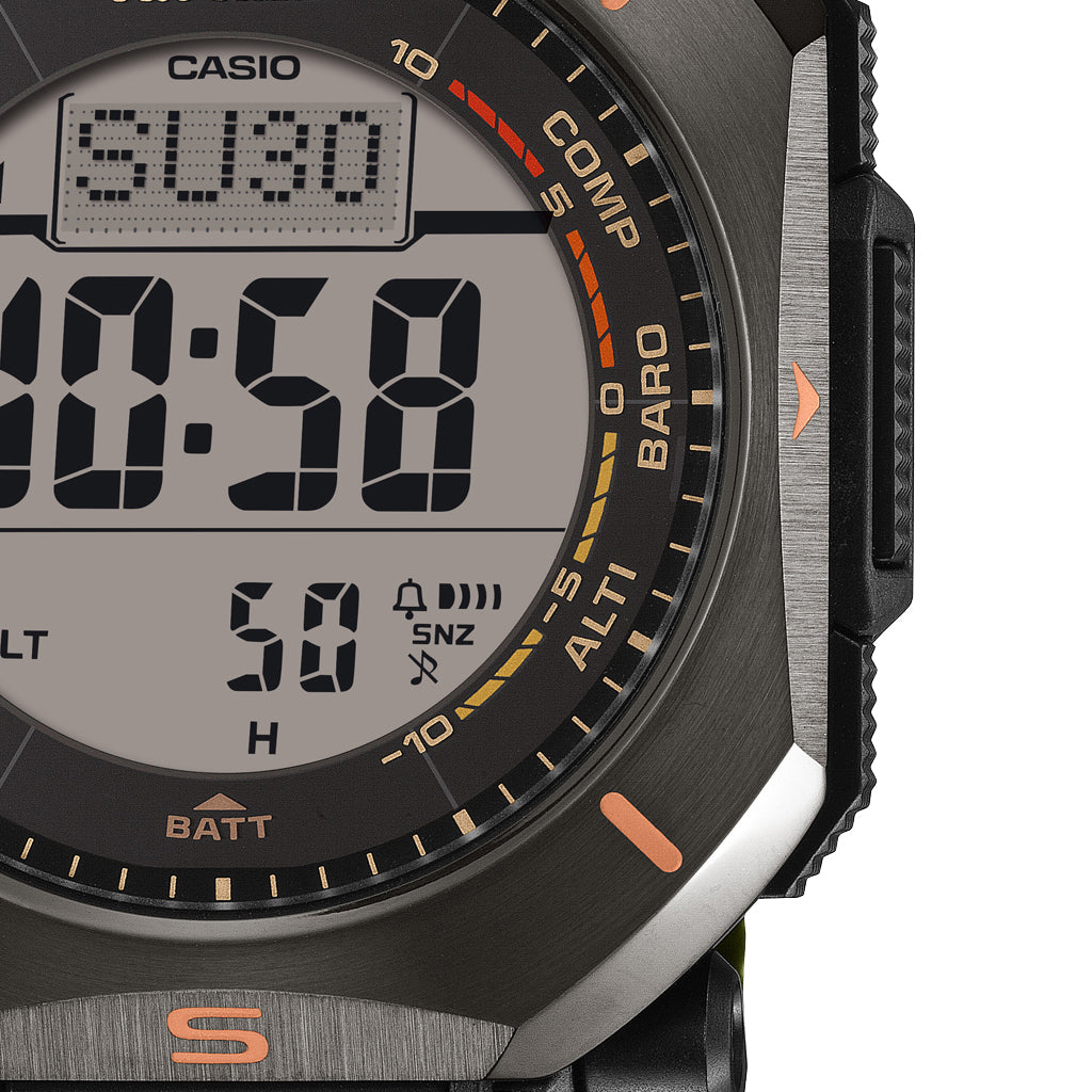 CASIO PRO TREK PRW-69YB-3JF Green Solar Radio Men's Watch