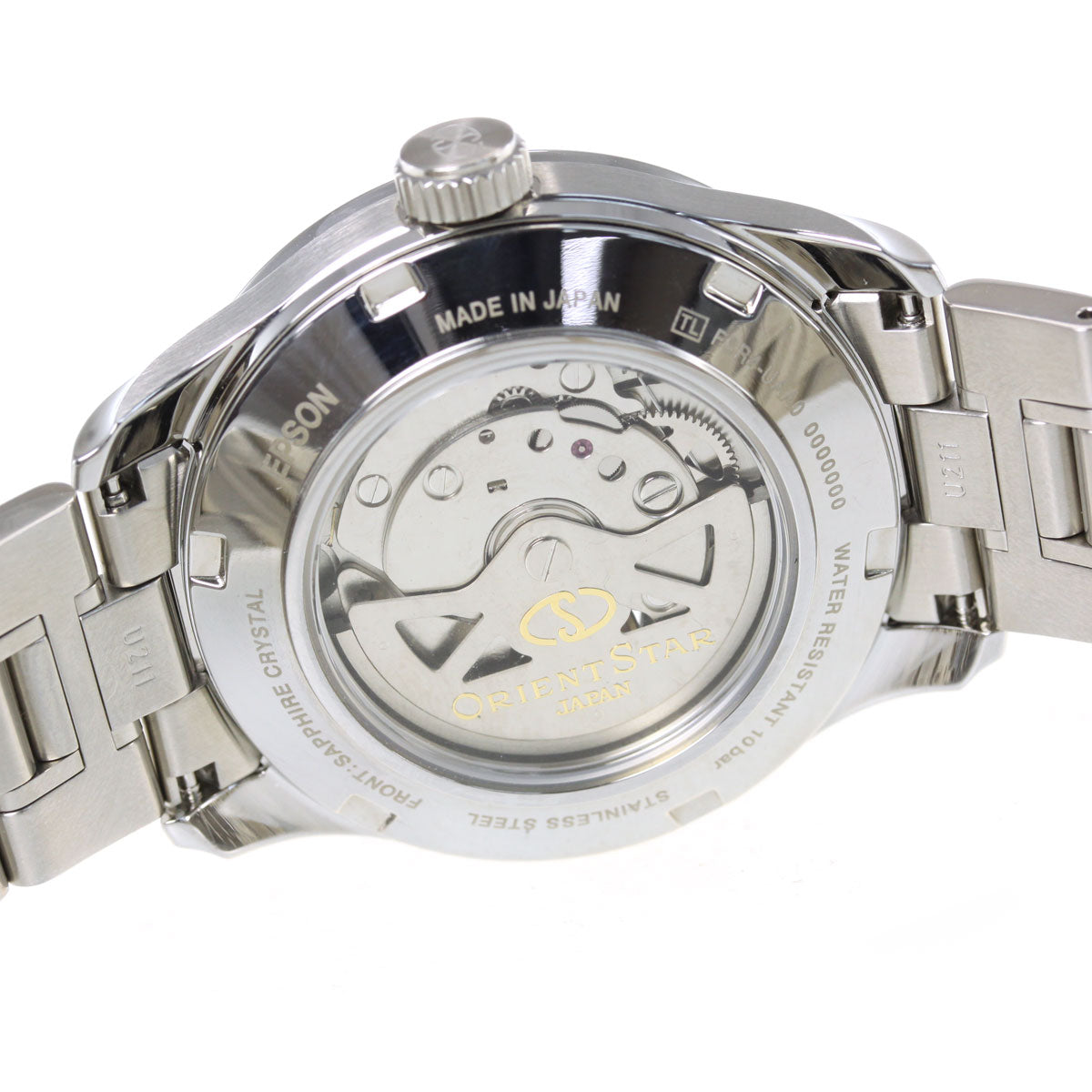 ORIENT STAR SEMI SKELETON RK-AT0002L Blue Automatic Stainless Men Watch New Box