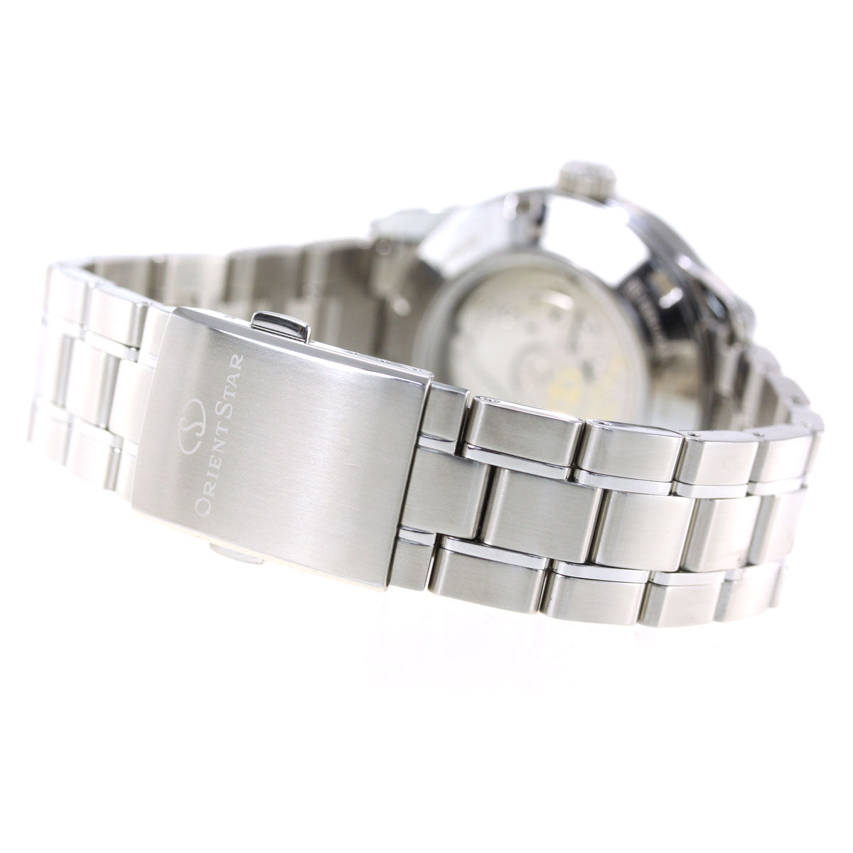 ORIENT STAR SEMI SKELETON RK-AT0002L Blue Automatic Stainless Men Watch New Box