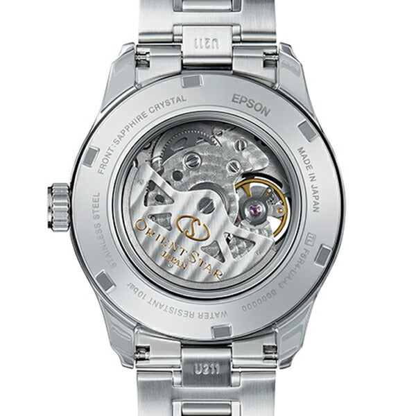ORIENT STAR SEMI SKELETON RK-AT0003E Green Automatic Stainless Men Watch New Box
