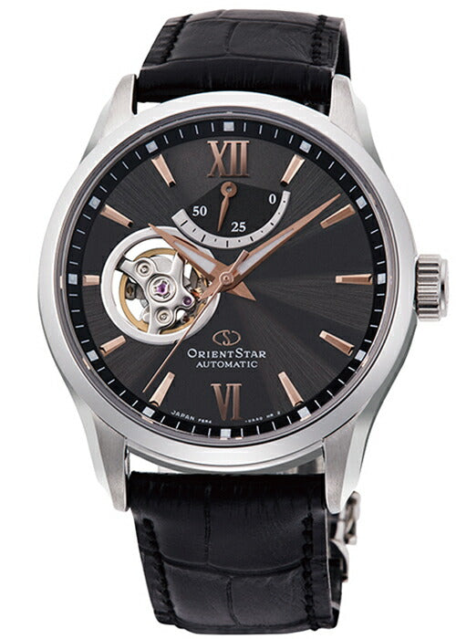 ORIENT STAR RK-AT0007N Black Mechanical Automatic Skeleton Mens Watch