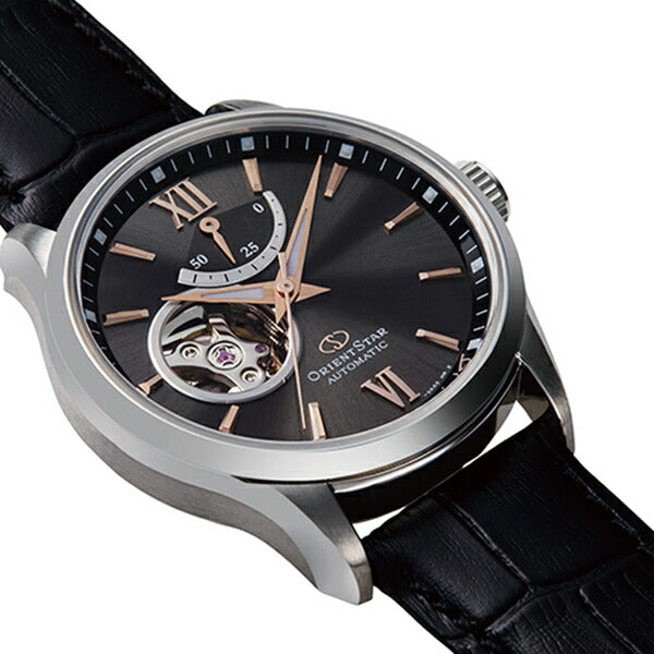 ORIENT STAR RK-AT0007N Black Mechanical Automatic Skeleton Mens Watch