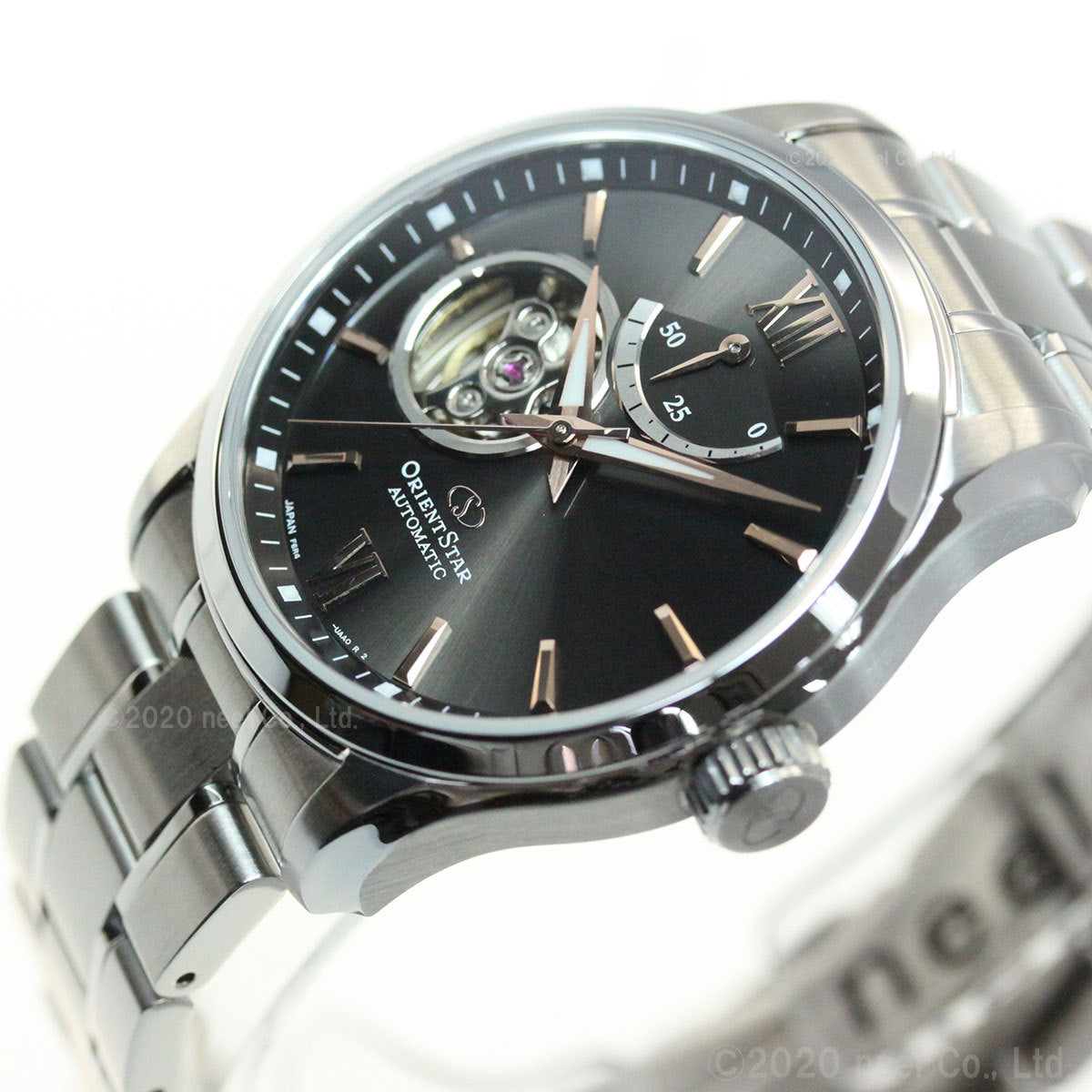 ORIENT STAR RK-AT0009N Gray Mechanical Automatic Peal Dial Mens Watch