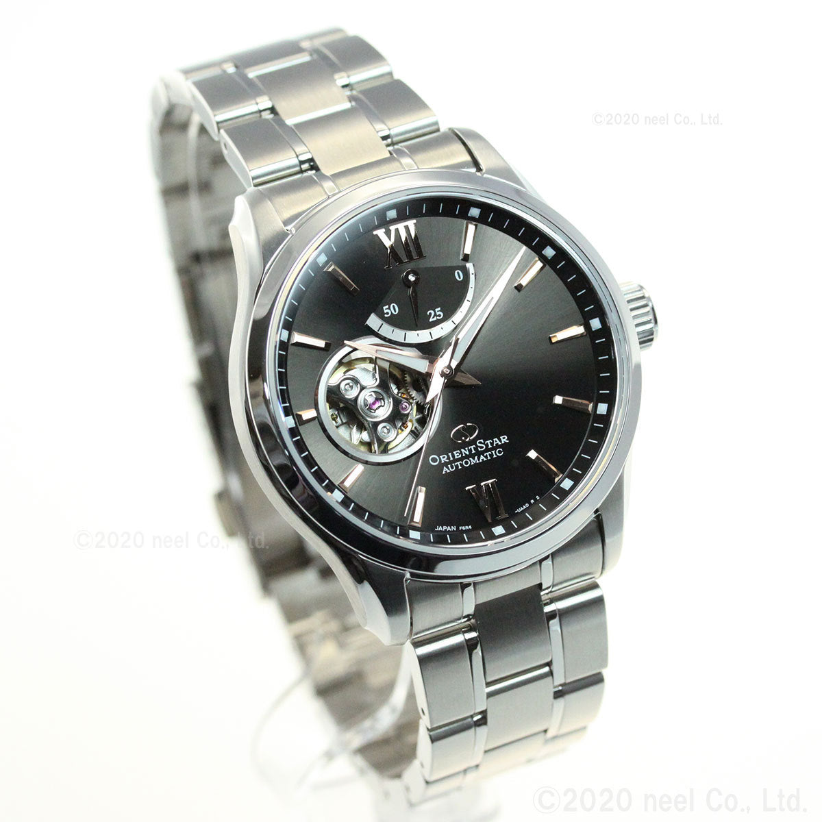 ORIENT STAR RK-AT0009N Gray Mechanical Automatic Peal Dial Mens Watch