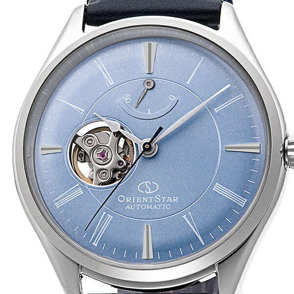 ORIENT STAR RK-AT0203L Light Blue Dial Automatic See-through Men's Watch New Box