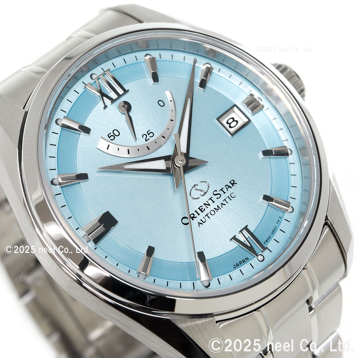 ORIENT STAR RK-AU0109L Ice Blue Stainless Steel Men's Watch ​
