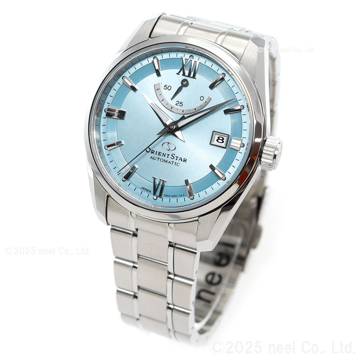 ORIENT STAR RK-AU0109L Ice Blue Stainless Steel Men's Watch ​