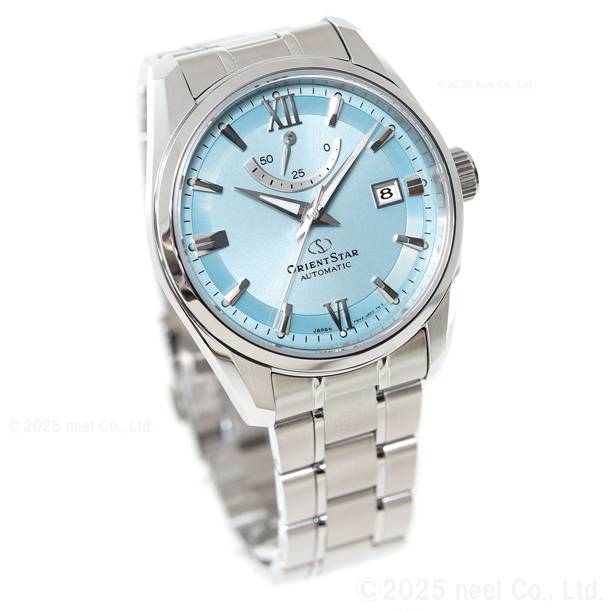 ORIENT STAR RK-AU0109L Ice Blue Stainless Steel Men's Watch ​