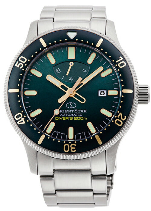 ORIENT STAR RK-AU0307E Green Sports DIVER 200m Waterproof Men's Watch