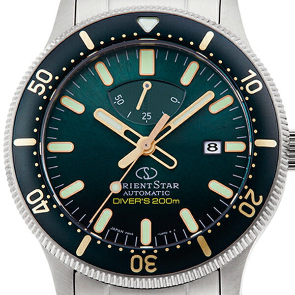 ORIENT STAR RK-AU0307E Green Sports DIVER 200m Waterproof Men's Watch
