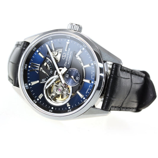 ORIENT STAR Modern Skeleton RK-AV0006L Blue Men's Watch