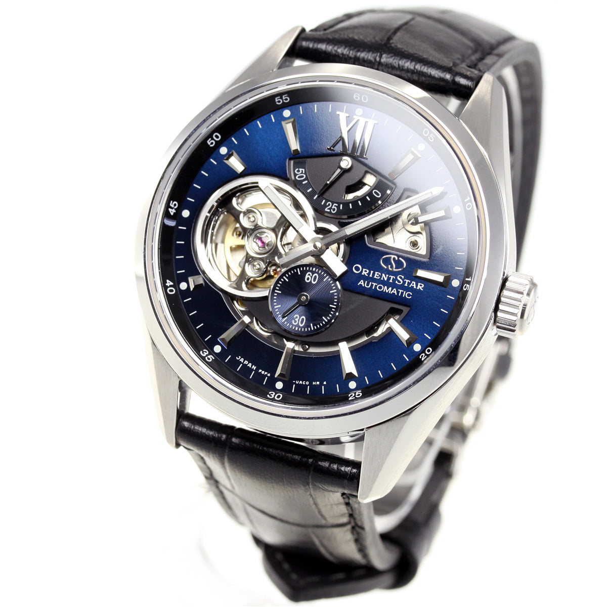 ORIENT STAR Modern Skeleton RK-AV0006L Blue Men's Watch
