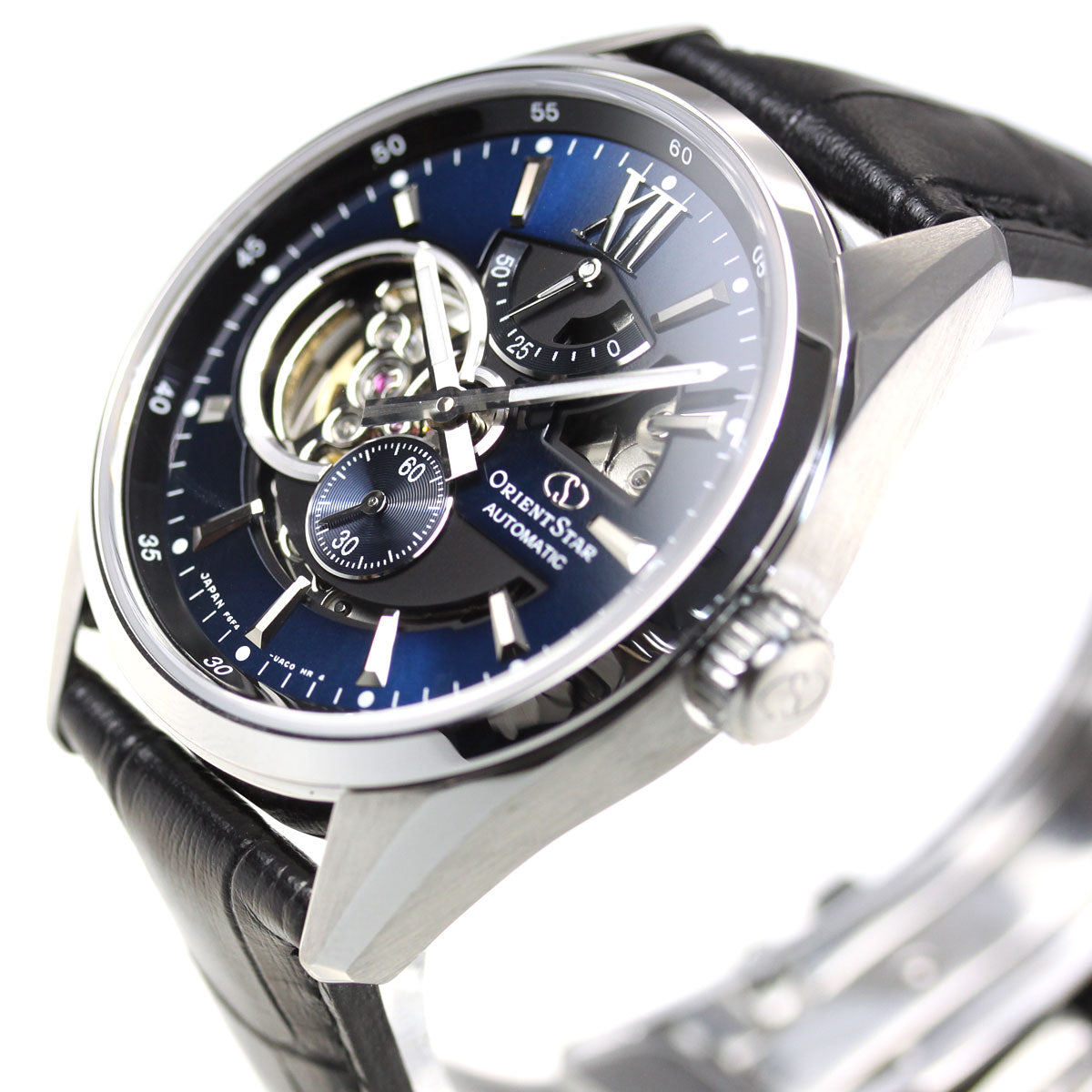 ORIENT STAR Modern Skeleton RK-AV0006L Blue Men's Watch
