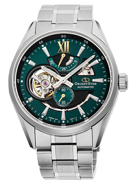 ORIENT STAR Modern Skeleton RK-AV0114E Green Automatic Men's Watch