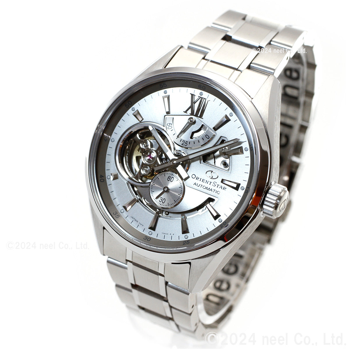 ORIENT STAR RK-AV0125S Silver Mechanical 24 Jewels Men's Watch