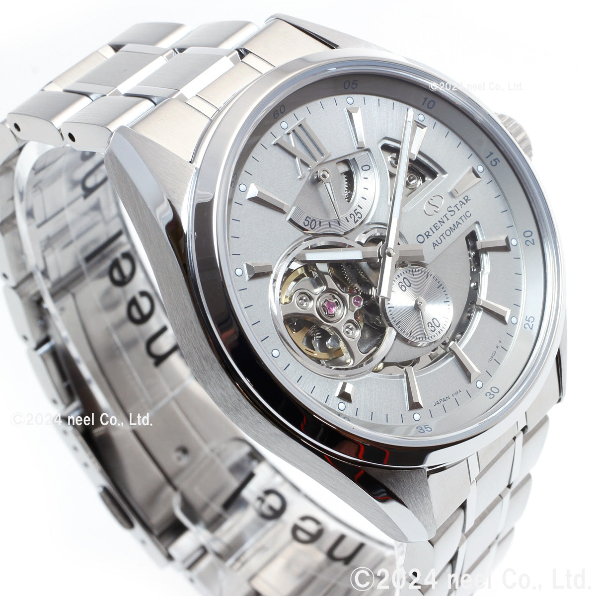 ORIENT STAR RK-AV0125S Silver Mechanical 24 Jewels Men's Watch