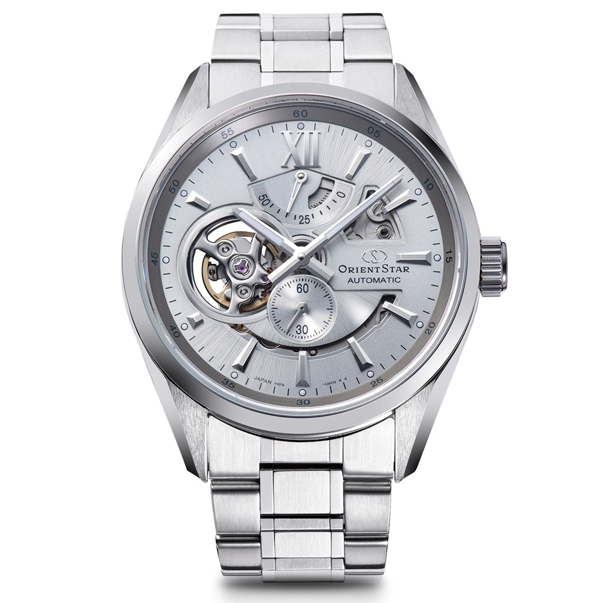ORIENT STAR RK-AV0125S Silver Mechanical 24 Jewels Men's Watch