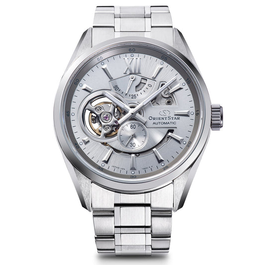 ORIENT STAR RK-AV0125S Silver Mechanical 24 Jewels Men's Watch