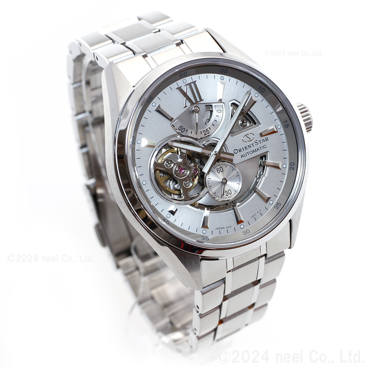 ORIENT STAR RK-AV0125S Silver Mechanical 24 Jewels Men's Watch
