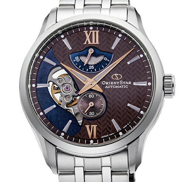 ORIENT STAR RK-AV0B02Y Brown Mechanical Automatic Men's Watch