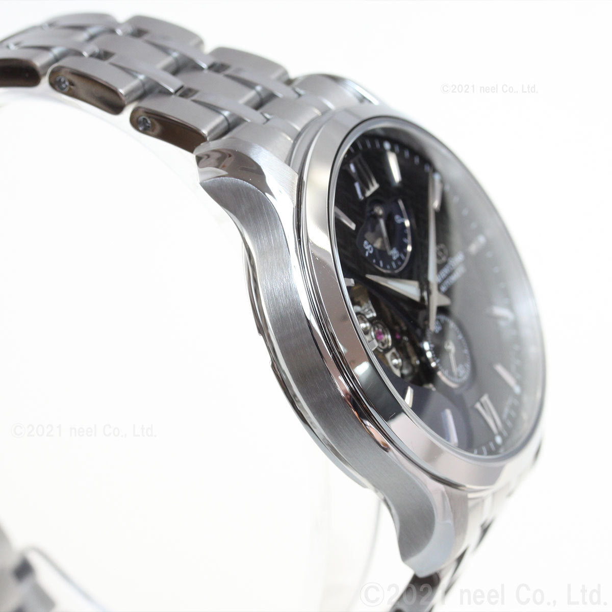 ORIENT STAR RK-AV0B03B Navy LAYERED SKELETON Mechanical Men's Watch
