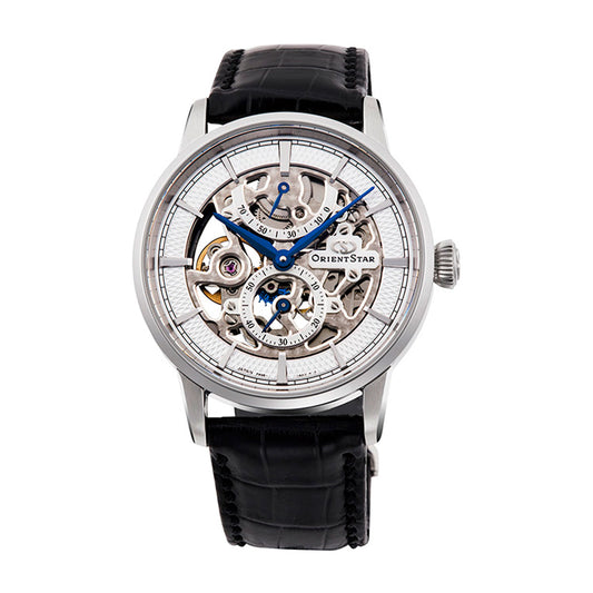 ORIENT STAR Skeleton RK-AZ0002S Silver Men's Watch
