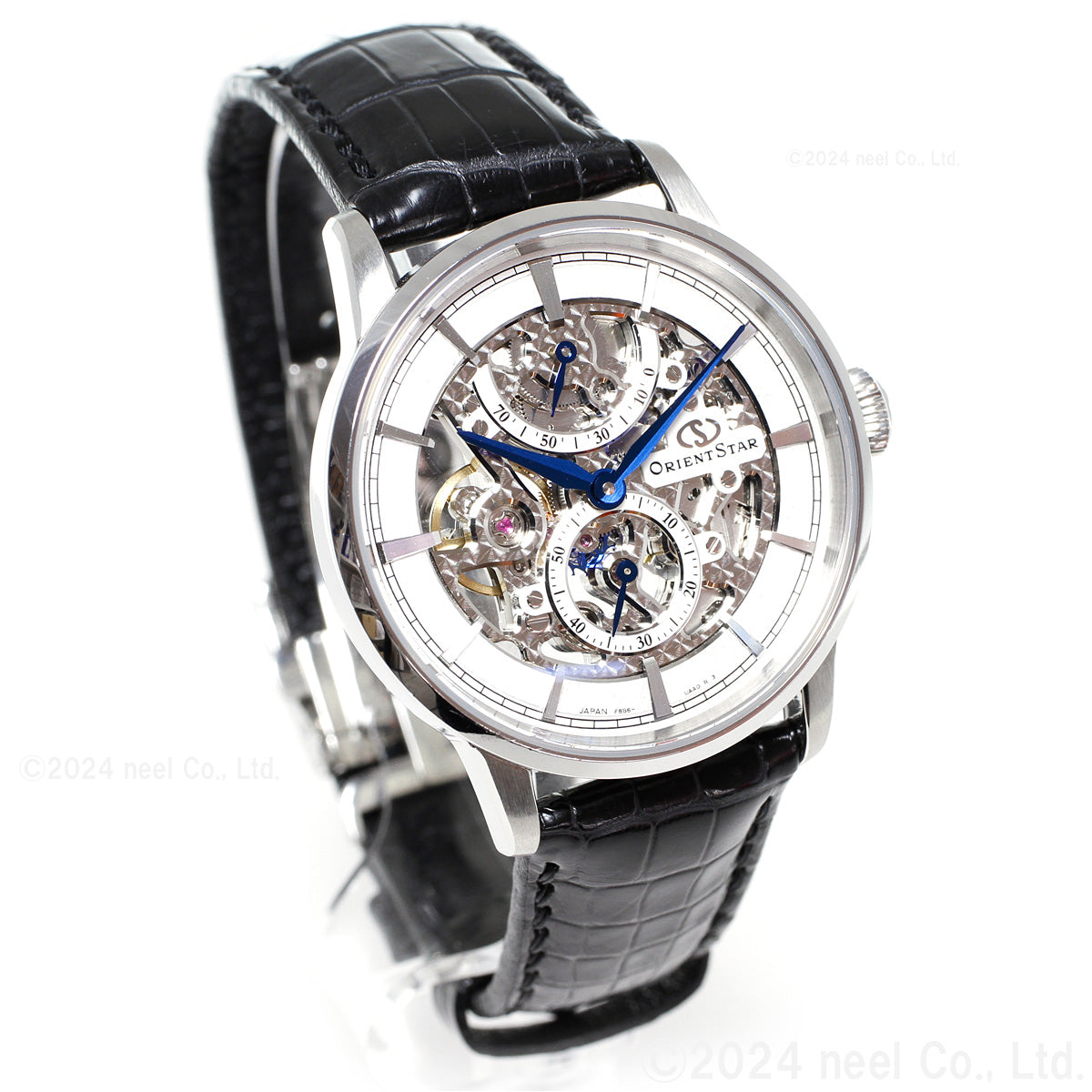 ORIENT STAR Skeleton RK-AZ0002S Silver Men's Watch