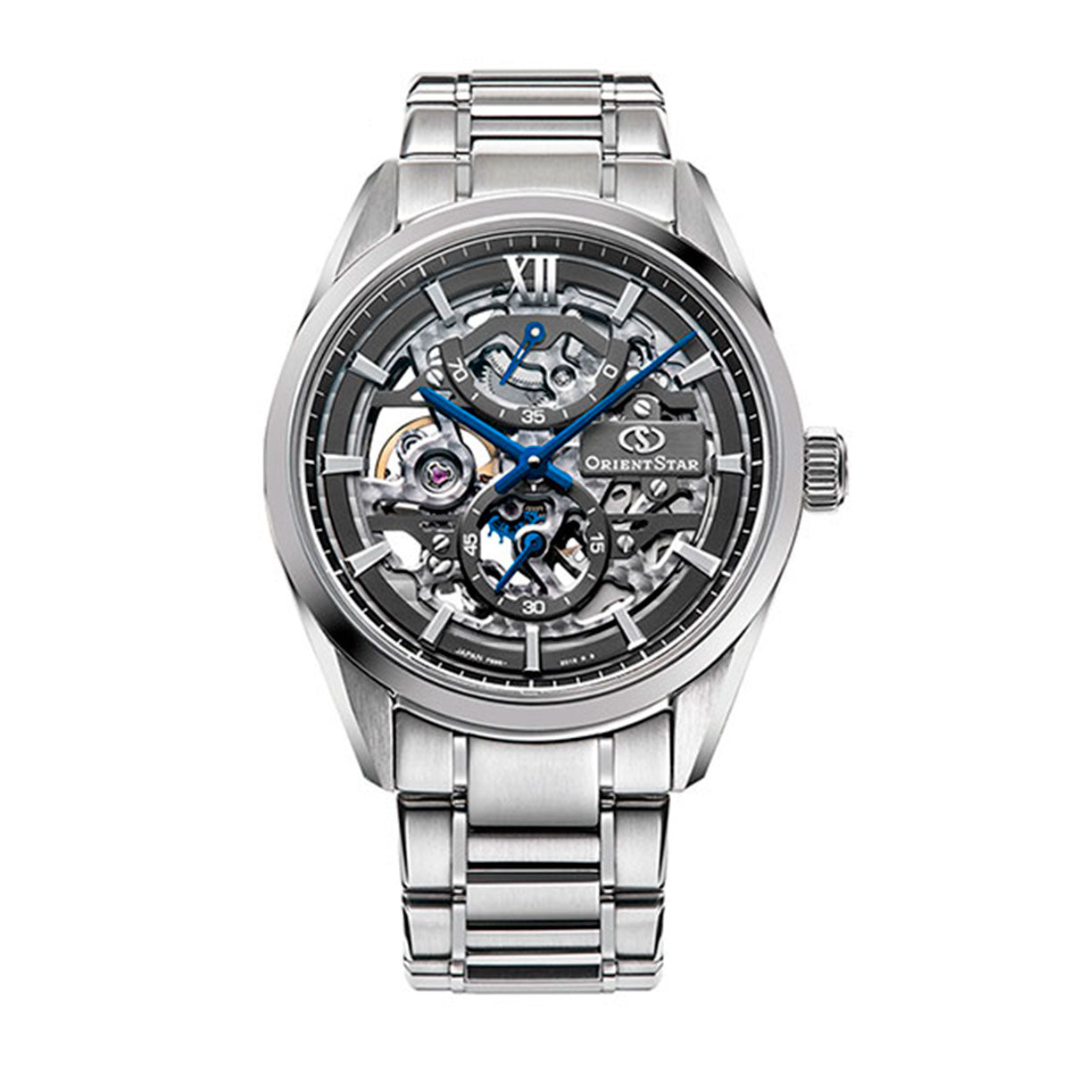 ORIENT STARContemporary RK-AZ0102N Silver Skeleton Men's Watch