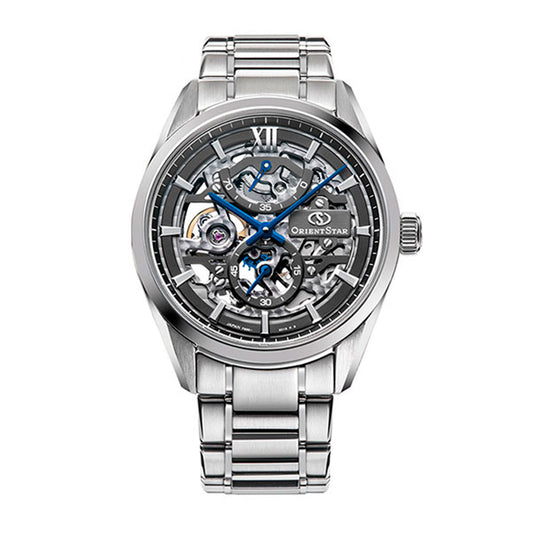 ORIENT STARContemporary RK-AZ0102N Silver Skeleton Men's Watch