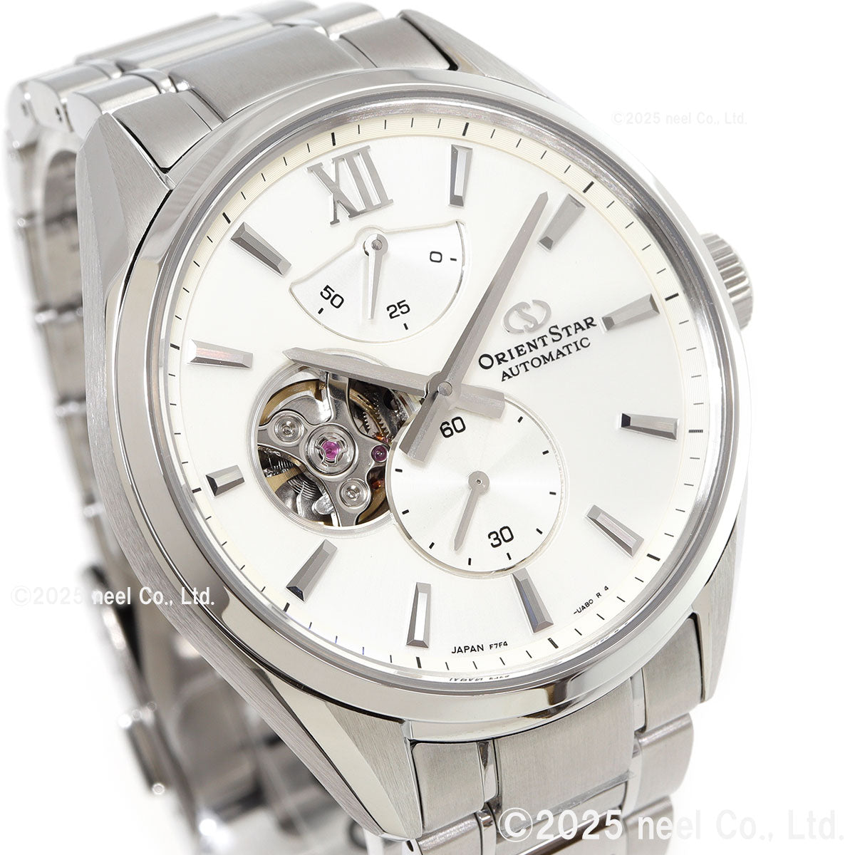 ORIENT STAR RK-BY0011S Silver Automatic Men's Watch