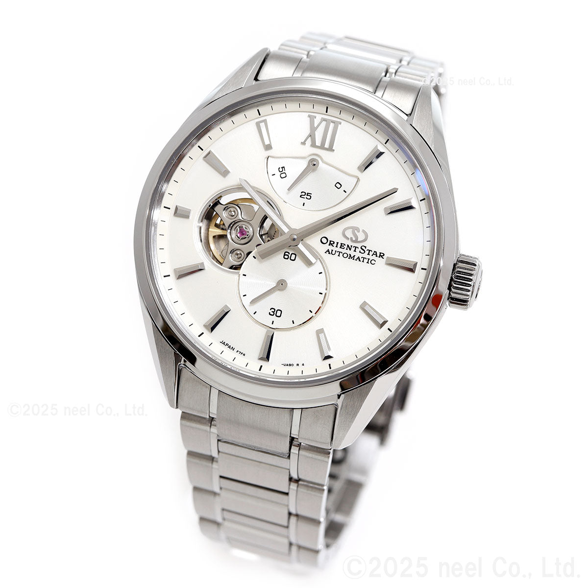 ORIENT STAR RK-BY0011S Silver Automatic Men's Watch