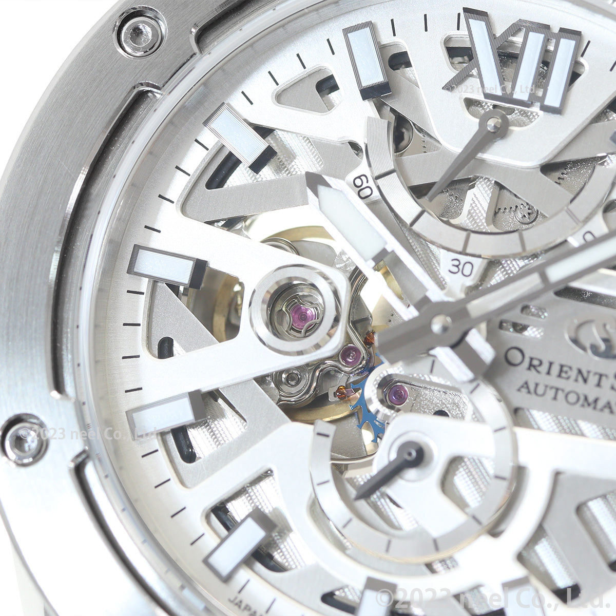 ORIENT STAR AVANT-GARDE SKELETON RK-BZ0001S Silver Men's Watch