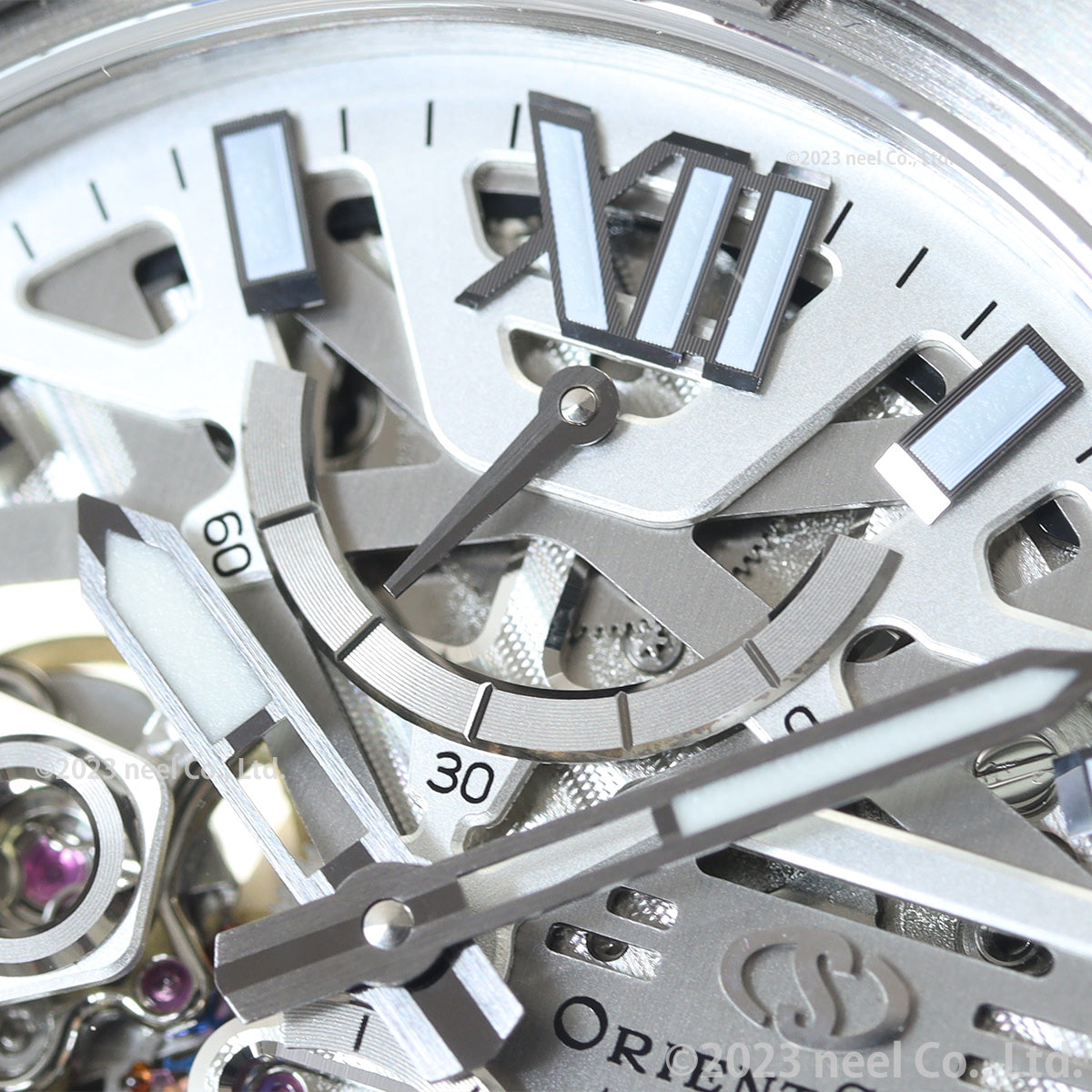 ORIENT STAR AVANT-GARDE SKELETON RK-BZ0001S Silver Men's Watch