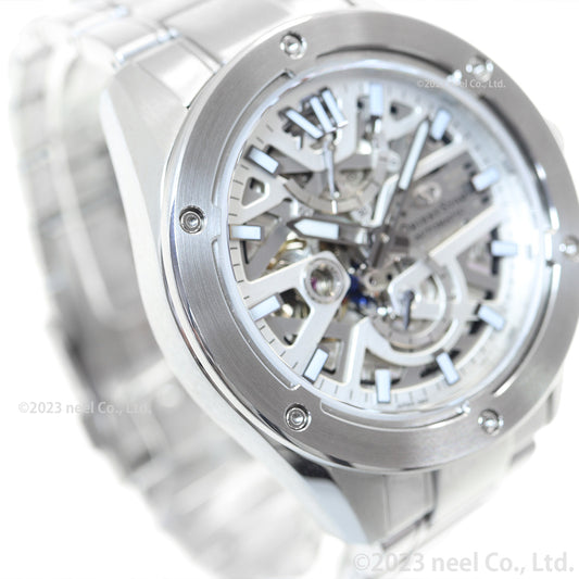ORIENT STAR AVANT-GARDE SKELETON RK-BZ0001S Silver Men's Watch